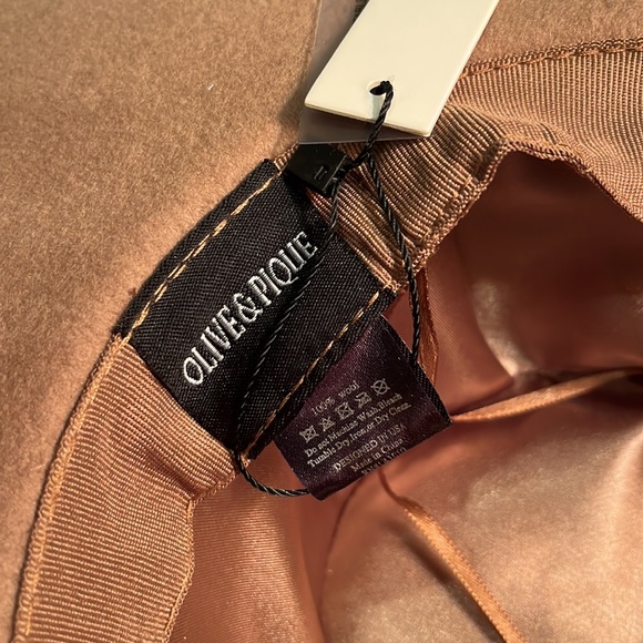 Beige boho hat by Olive & Pique. NWT. Serious offers only please. - Picture 7 of 7